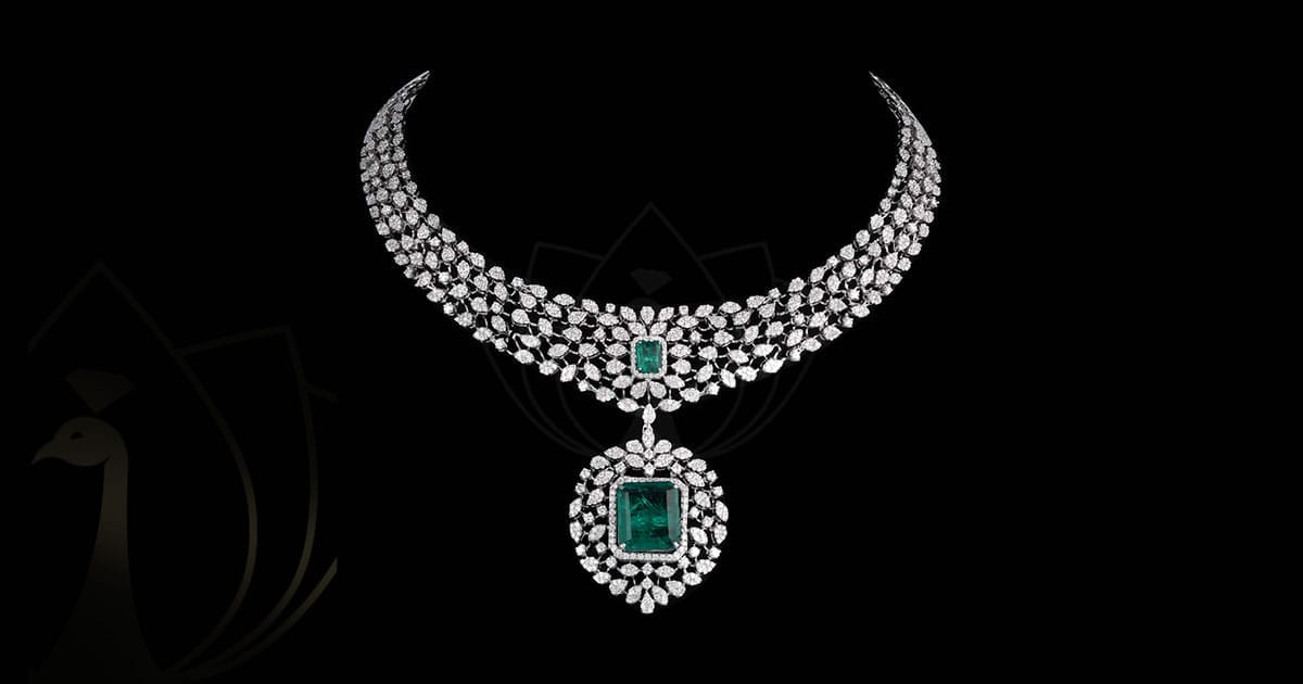 Contemporary Charisma Diamond Necklace