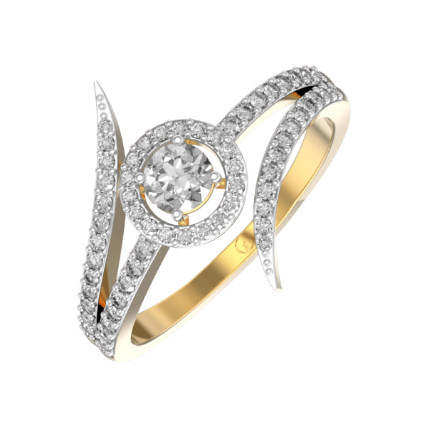 0.25 ct Snazzy Shine Solitaire Diamond Ring made from VVS EF diamond quality with 0.58 carat diamonds