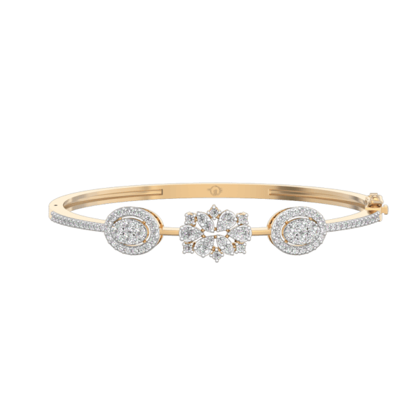 View of the Admirable Appreciations Diamond Bracelet in close up
