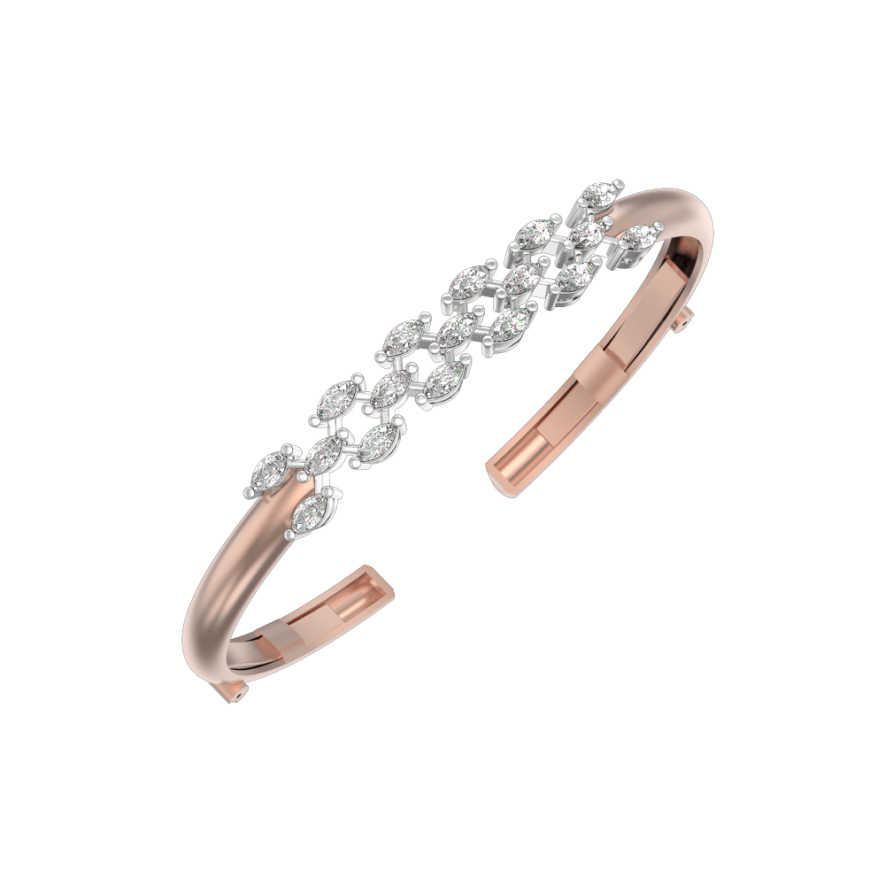 VVS EF Grade Coruscating Charisma Diamond Bracelet with 1.7 carat diamonds