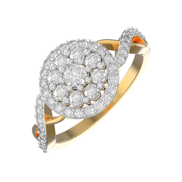Delightful Dazzles Diamond Ring made from VVS EF diamond quality with 0.76 carat diamonds