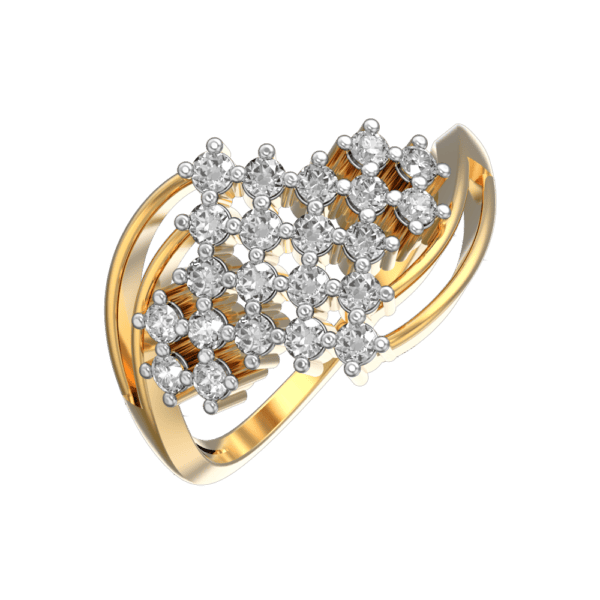 Enthralling Enigma Diamond Ring made from VVS EF diamond quality with 0.5 carat diamonds