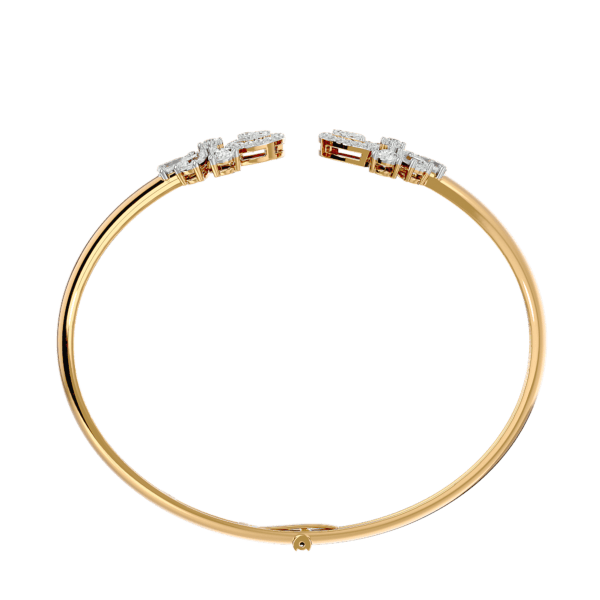 An additional view of the Graceful Stunner Diamond Bracelet