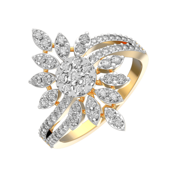 Luring Looks Diamond Ring made from VVS EF diamond quality with 0.94 carat diamonds