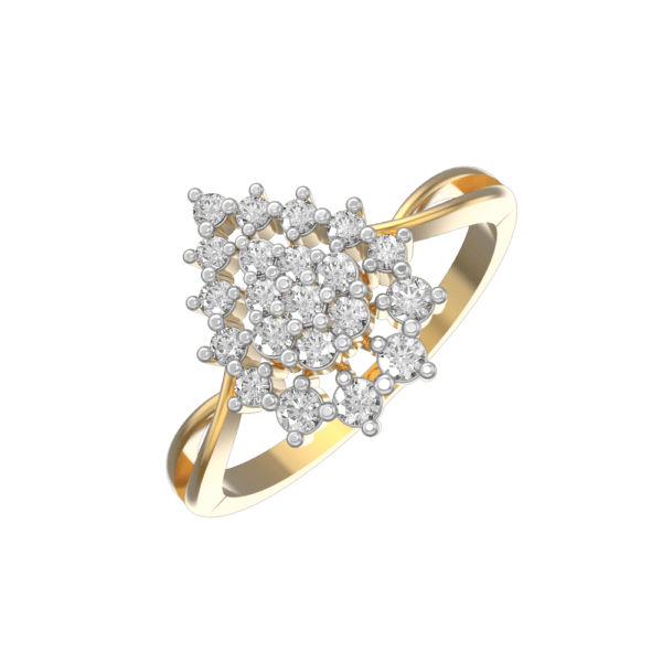 Monarch Mesmerizations Diamond Ring made from VVS EF diamond quality with 0.46 carat diamonds