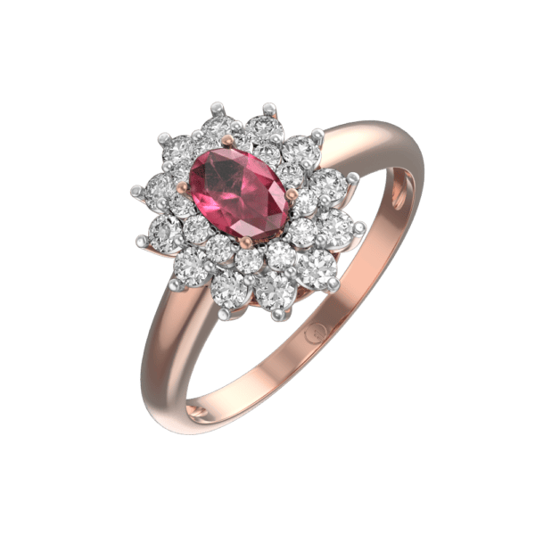 Passion of Aphrodite Diamond Ring made from VVS EF diamond quality with 0.58 carat diamonds