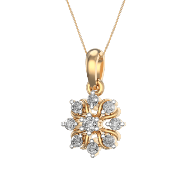 VVS EF Grade Starlit Wonder Diamond Pendant with 0.26 carat diamonds