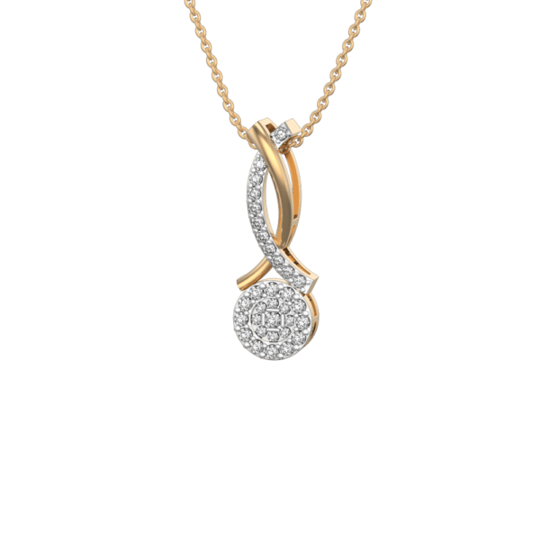 World Cup trophy diamond pendant from the daily wear collection by Khwaahish.