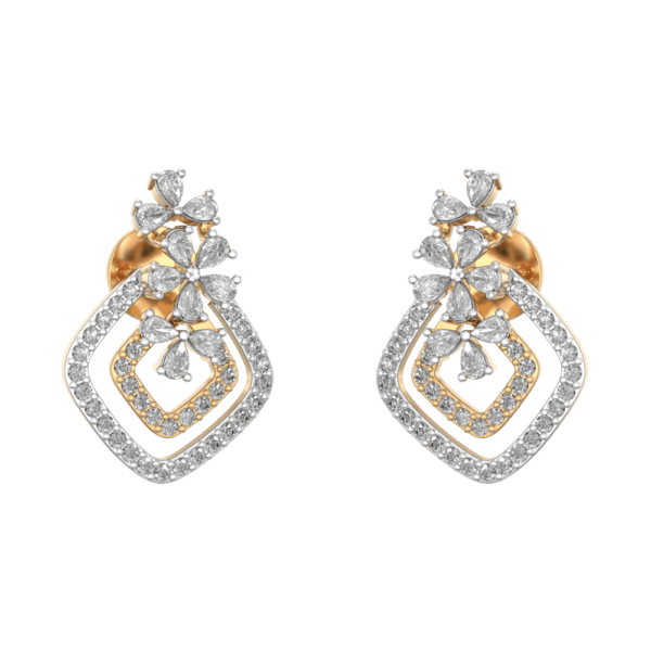 Admirable Solitaire Diamond Earrings made from VVS EF diamond quality with 1.2 carat diamonds