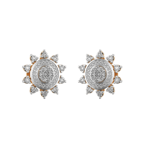 Amazing Aubade Diamond Earrings made from VVS EF diamond quality with 1.1 carat diamonds