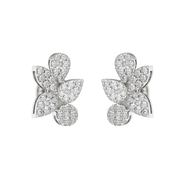 Astonishing Allures Diamond Earrings made from VVS EF diamond quality with 0.97 carat diamonds