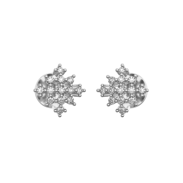 Cherubic Charm Diamond Earrings made from VVS EF diamond quality with 0.37 carat diamonds