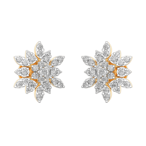 Delightful Angel Diamond Earrings made from VVS EF diamond quality with 0.83 carat diamonds