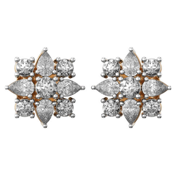 VVS EF Grade Fabulous Fiorella Diamond Earrings with 1.18 carat diamonds