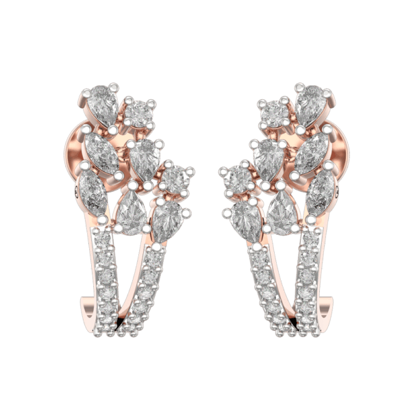 Irresistible Mesmerizations Diamond Earrings made from VVS EF diamond quality with 0.81 carat diamonds