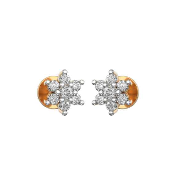 VVS EF Grade Seraphic Stunner Diamond Earrings with 0.212 carat diamonds