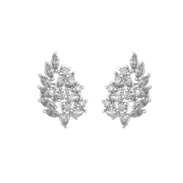VVS EF Grade Shimmers Of Paradise Diamond Earrings with 1.75 carat diamonds