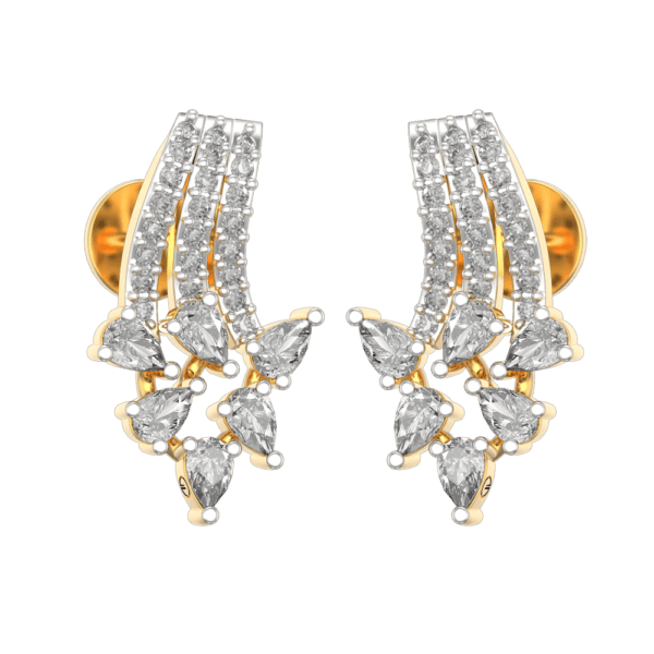 Splendiferous Dreams Diamond Earrings made from VVS EF diamond quality with 0.78 carat diamonds