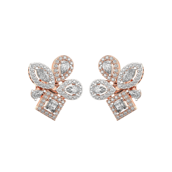 0.15 Ct Precious Passion Solitaire Diamond Earrings made from VVS EF diamond quality with 2.02 carat diamonds