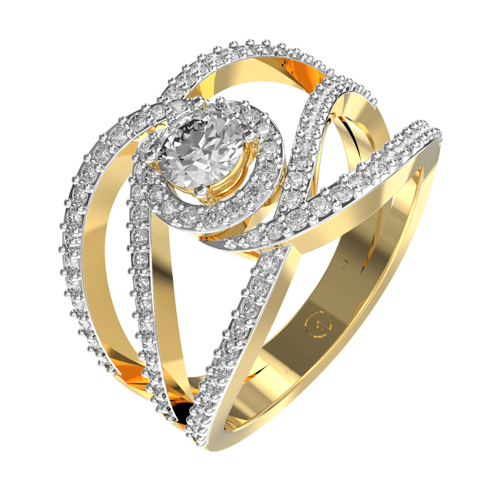 Diamond Engagement Ring - Lagu Bandhu