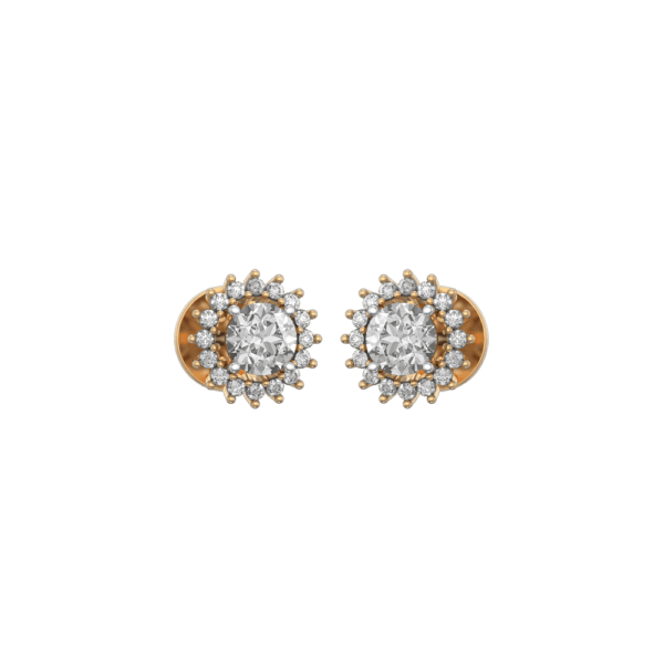 0.30 ct Empyra Solitaire Diamond Earrings made from VVS EF diamond quality with 0.792 carat diamonds