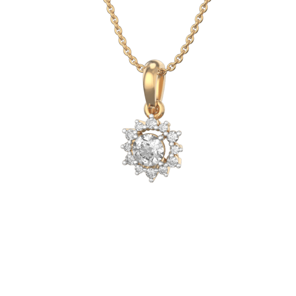 0.30 ct Empyra Solitaire Diamond Pendant made from VVS EF diamond quality with 0.432 carat diamonds