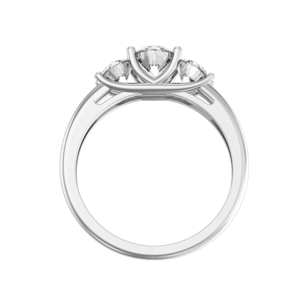 An additional view of the 0.40 ct Alexa Solitaire Diamond Engagement Ring