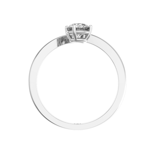 An additional view of the 0.40 ct Captivating Celestia Solitaire Diamond Engagement Ring