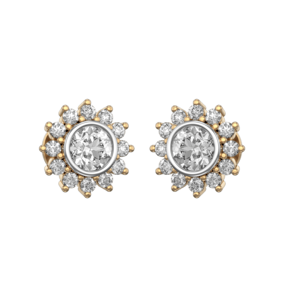 0.40 ct Inestimable Lure Solitaire Diamond Earrings made from VVS EF diamond quality with 1.328 carat diamonds