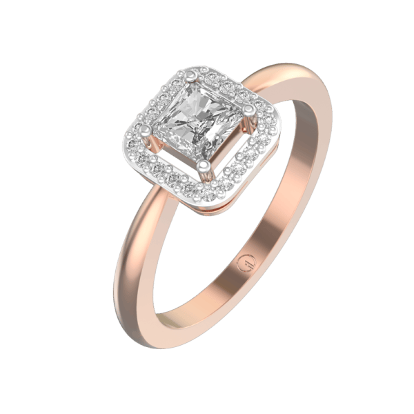 0.40 ct Ophelia Diamond Solitaire Engagement Ring made from VVS EF diamond quality with 0.5 carat diamonds