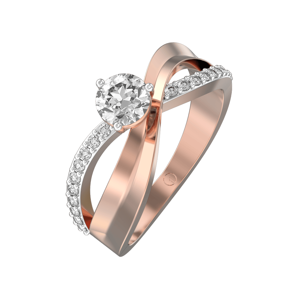 Legacy Round Diamond Engagement Ring, Rose Gold - Graff