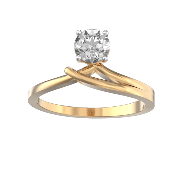 View of the 0.40 ct Zesty Zenith Solitaire Diamond Engagement Ring in close up