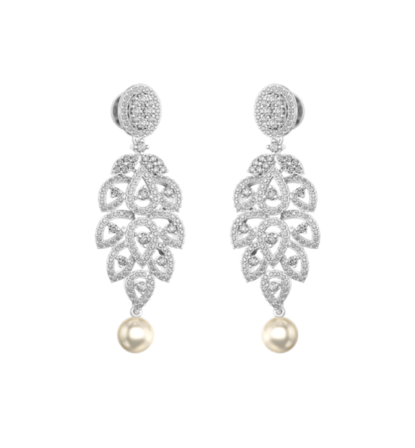 Admirable Achelois Diamond Earrings made from VVS EF diamond quality with 1.89 carat diamonds