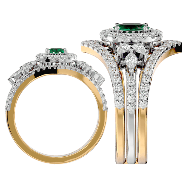 An additional view of the Breathtaking Beauty Diamond Ring