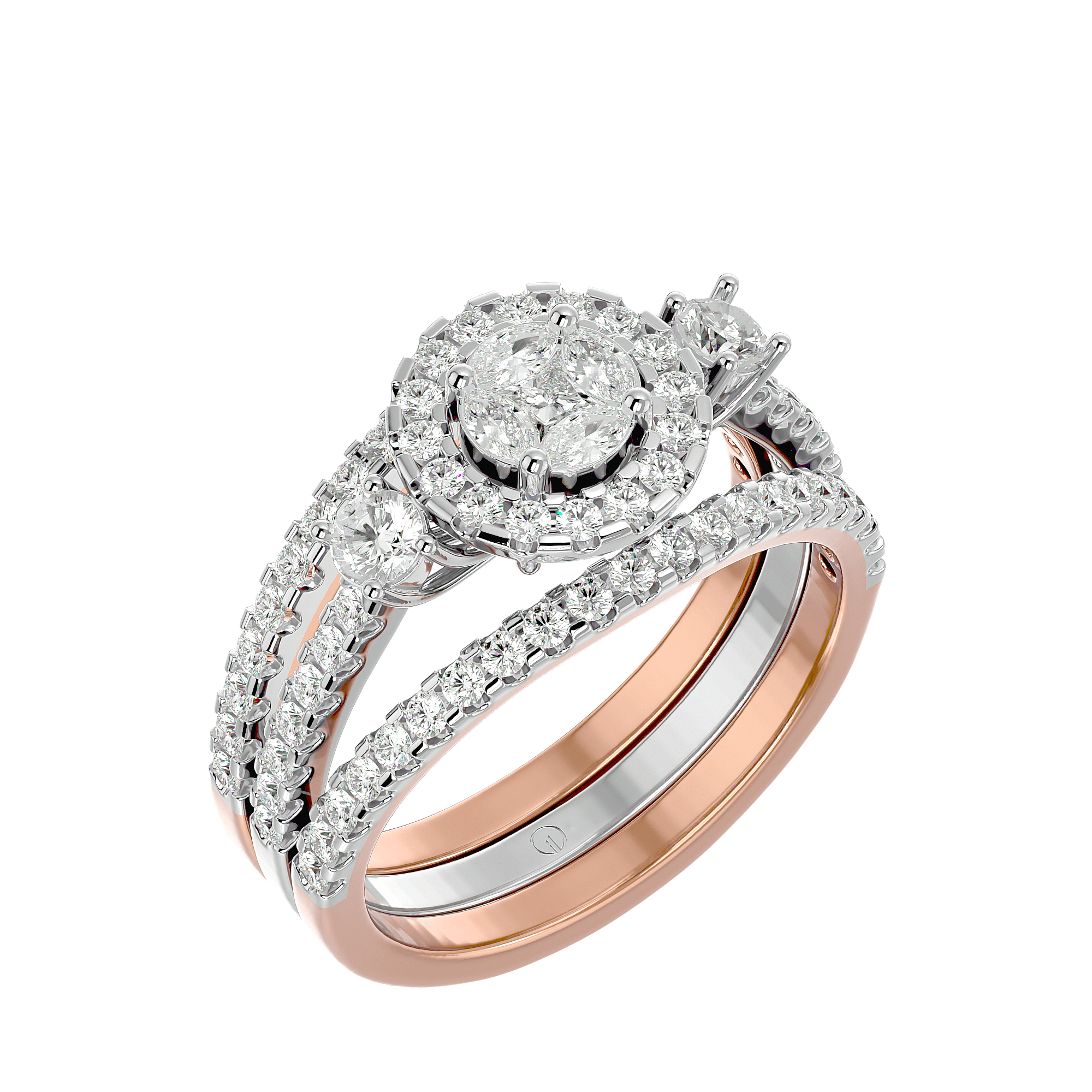 Glam & Glitter Solitaire Illusion Diamond Ring