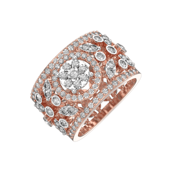 Grandiose Opulence Diamond Ring made from VVS EF diamond quality with 1.3 carat diamonds