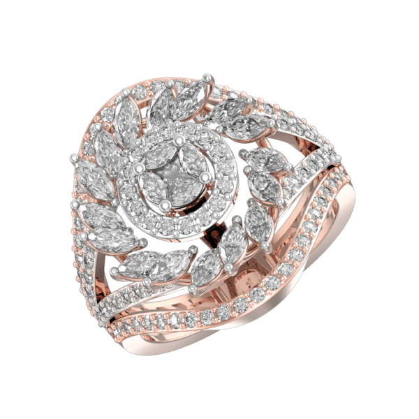 Marvellous Mesmerizations Diamond Ring made from VVS EF diamond quality with 2.13 carat diamonds