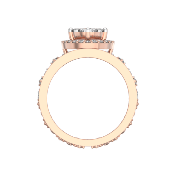 An additional view of the Palatial Pride Diamond Ring
