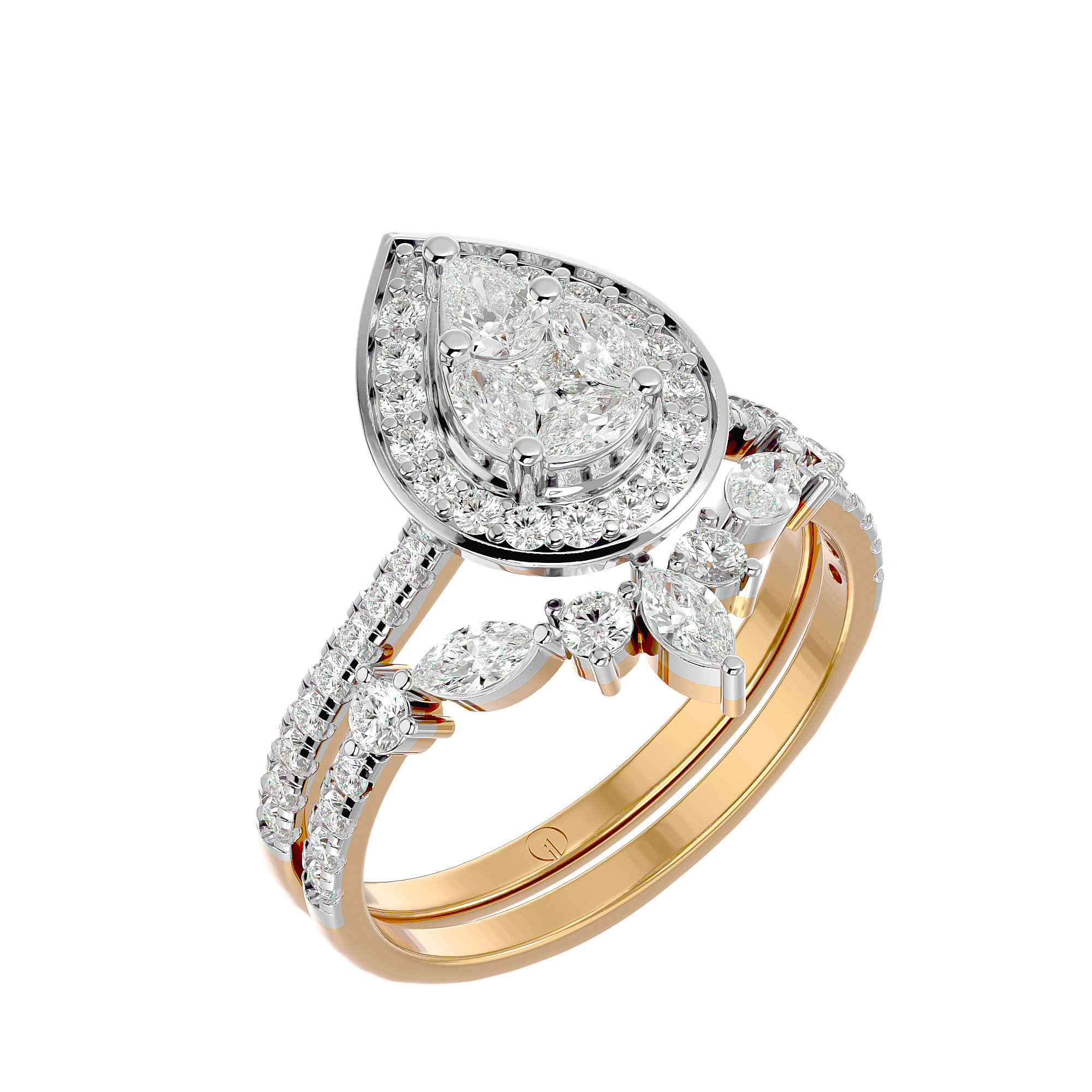 Hidden Halo Diamond Ring, 14K / 18K Gold, One Carat Engagement Ring,  Diamonds All Over Engagement Ring, One Carat Round Ring, Modern Ring - Etsy  Denmark