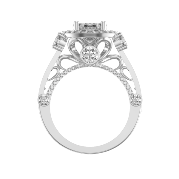 An additional view of the Royal Impressions Diamond Ring