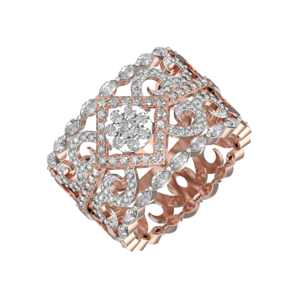Royal Memoir Diamond Ring made from VVS EF diamond quality with 1.17 carat diamonds