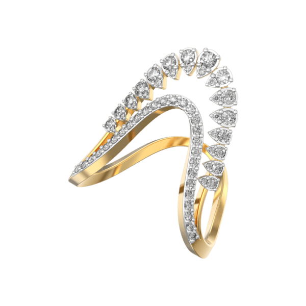 Royal Touch Vanki Diamond Ring made from VVS EF diamond quality with 0.56 carat diamonds