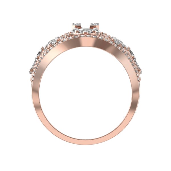 An additional view of the Sensational Symphony Diamond Ring