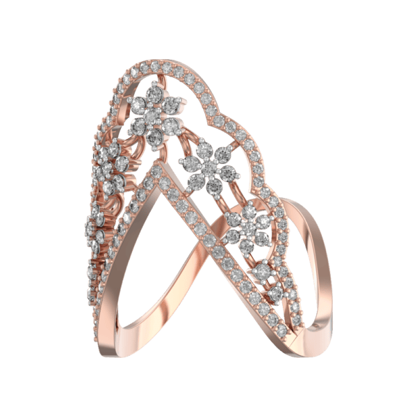 An additional view of the Stars Of Symphony Vanki Diamond Ring