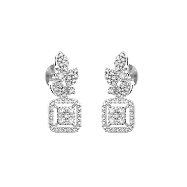 Dreamy Dazzles Diamond Earrings made from VVS EF diamond quality with 0.78 carat diamonds