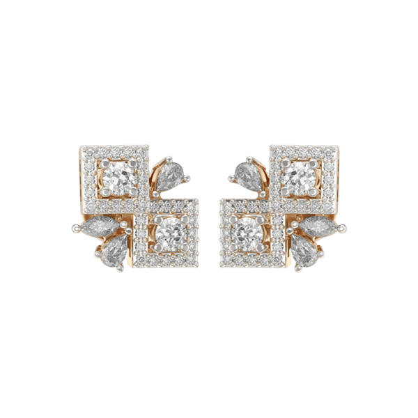 Stunning Sensations Diamond Earrings made from VVS EF diamond quality with 1.31 carat diamonds