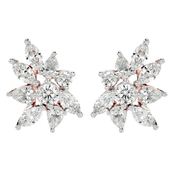 Sheen Of Shimmer Diamond Earrings