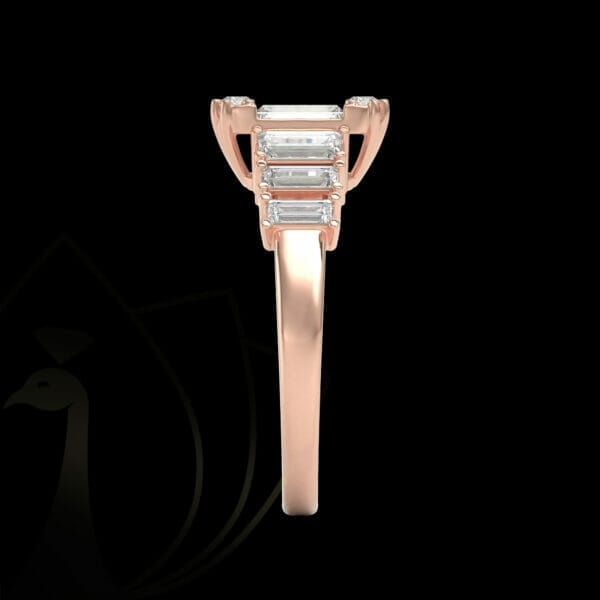 Human wearing the Sparkling Glamour Diamond Ring