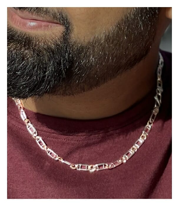 Stylish designer chain for men from the Pache collection.