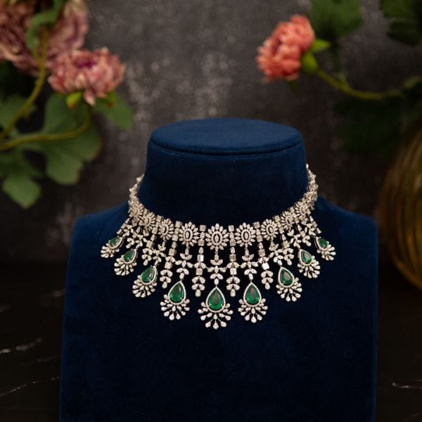 Infinite Glamour Diamond Choker Necklace